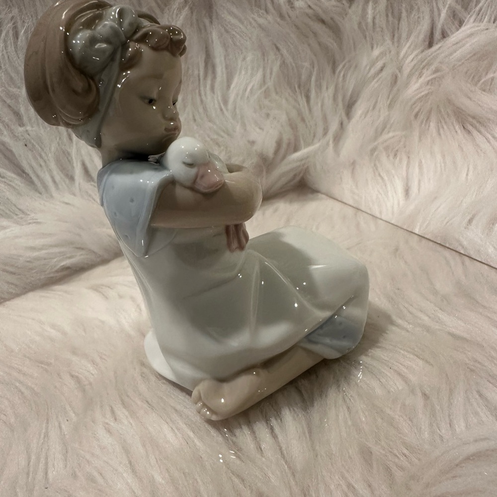 Lladro NAO 1482 Farmyard Buddies Made In Spain Porcelain Figurine - Picture 3 of 7